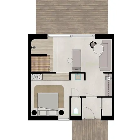 Wellness - 2 Personen - Woodz Lejlighed Heusden-Zolder